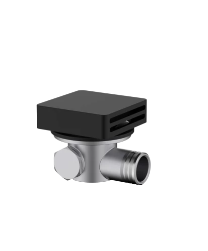 Cobra Seine Matte Black Bath Filler Square
