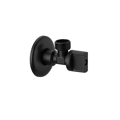 ICON ANGLE VALVE BLACK