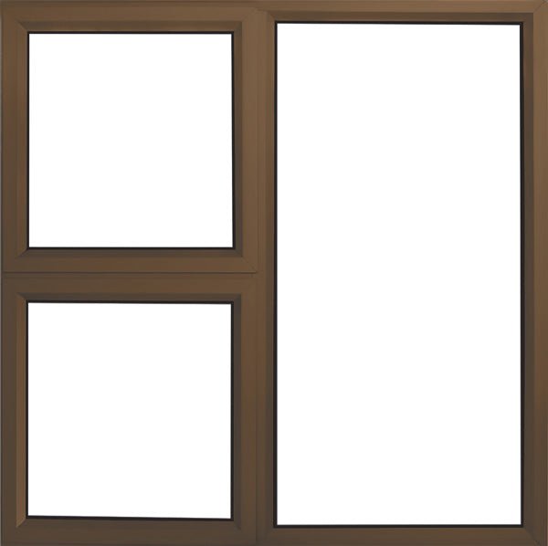Aluminium Window Bronze 1200 X 1200 |  2OP