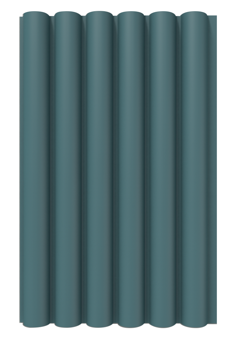 Cladding WPC Round Dark Blue – Hyper Home Improvement and Wholesalers