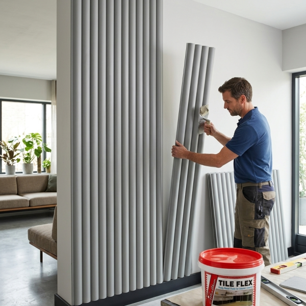 Round Wall Panel Bulk Combo Grey