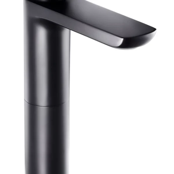 Cobra Seine Matte Black Basin Mixer Raised